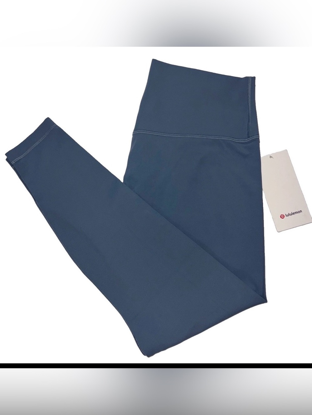 NWT*LULULEMON*SIZE 14*ALIGN HIGH RISE 28” PANT*AUTHENTIC*STEEL BLUE*RETAIL $98